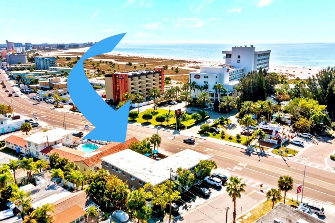 Boutique Beach Retreat St. Pete Beach Eksteriør billede