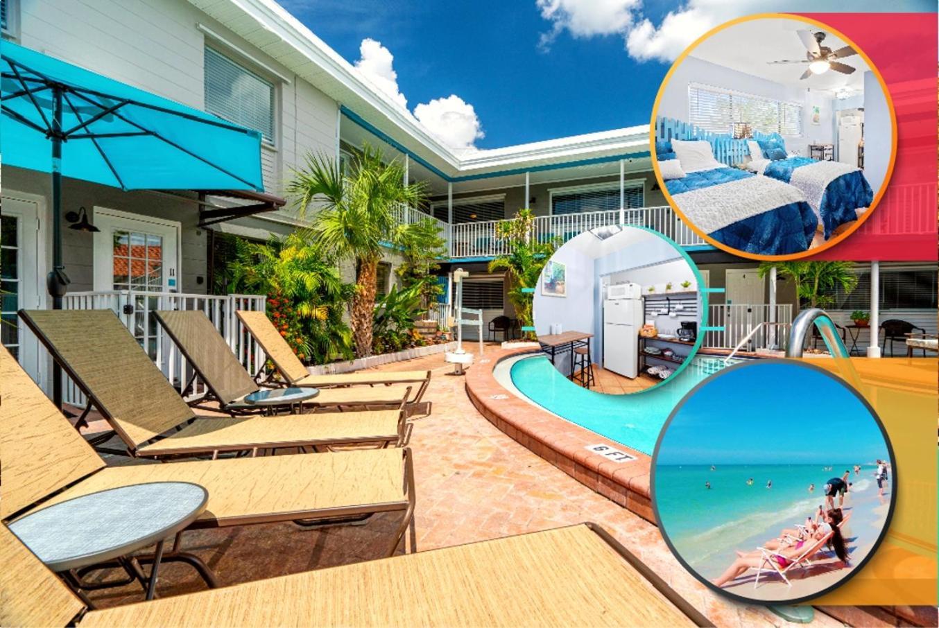Boutique Beach Retreat St. Pete Beach Eksteriør billede