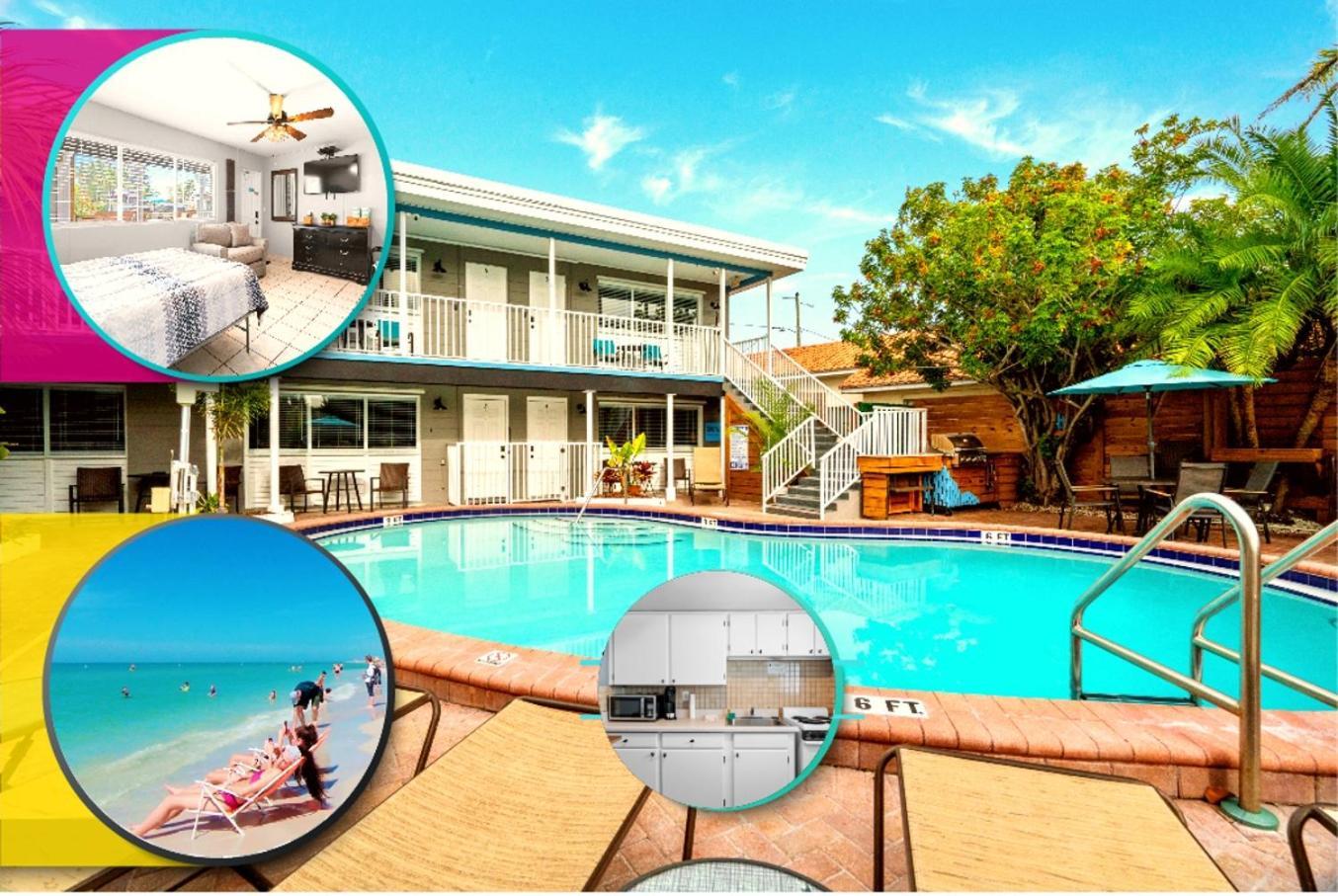 Boutique Beach Retreat St. Pete Beach Eksteriør billede